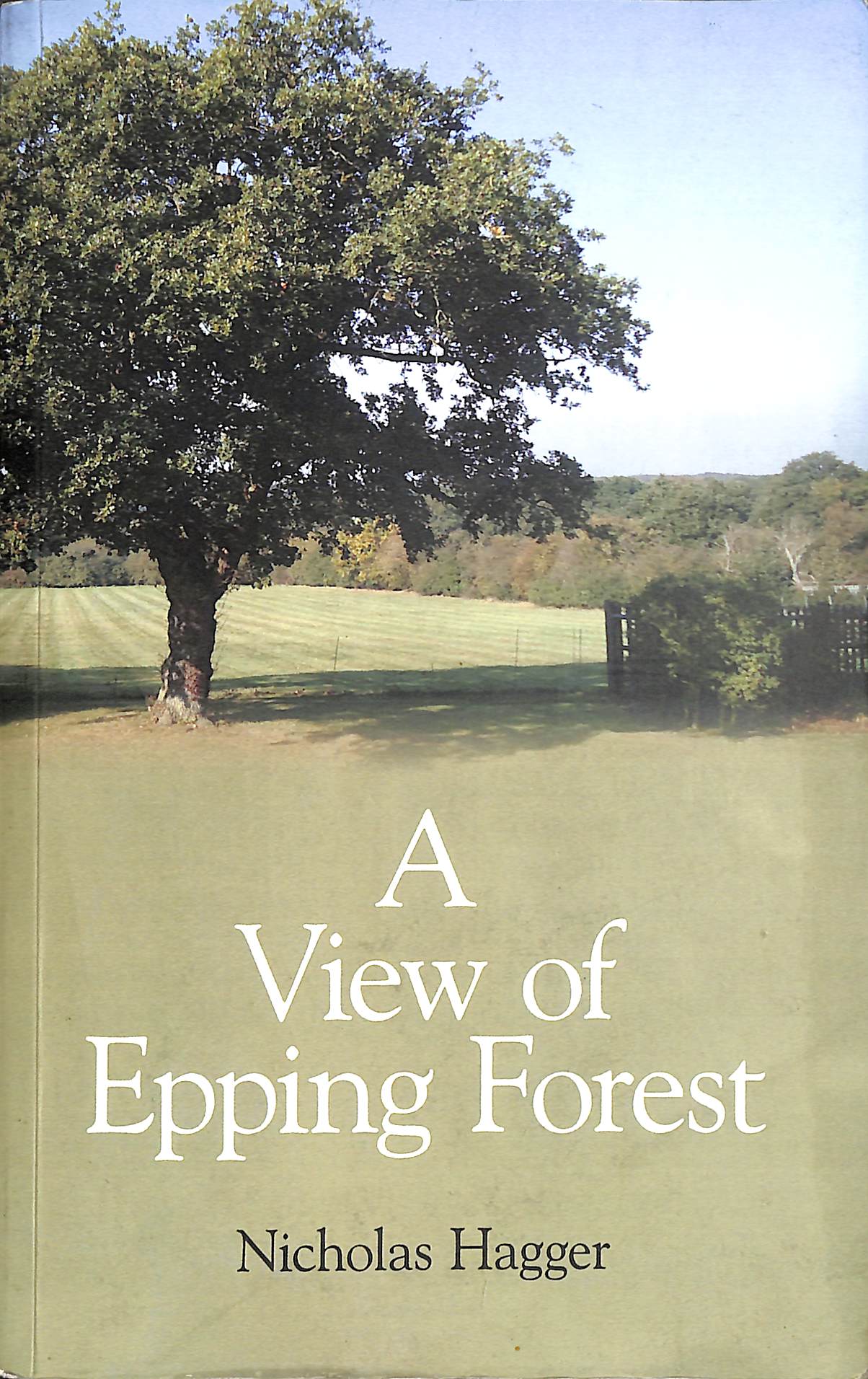View of Epping Forest, Gift inscription by the author
