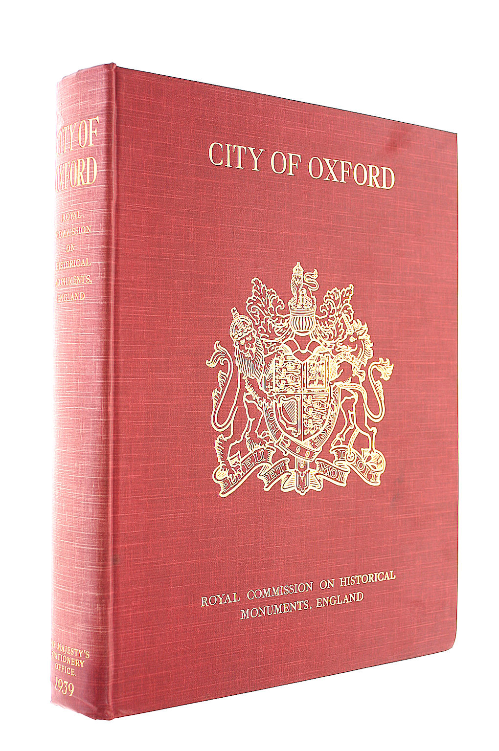 An Inventory Of The Historical Monuments In The City Of Oxford