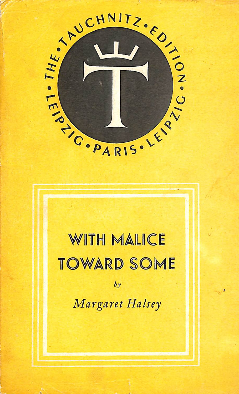 With Malice Towards Some