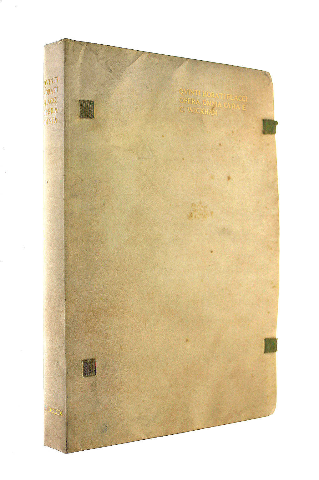 Quinti Horati Flacci Opera omnia cura E.C. Wickham
