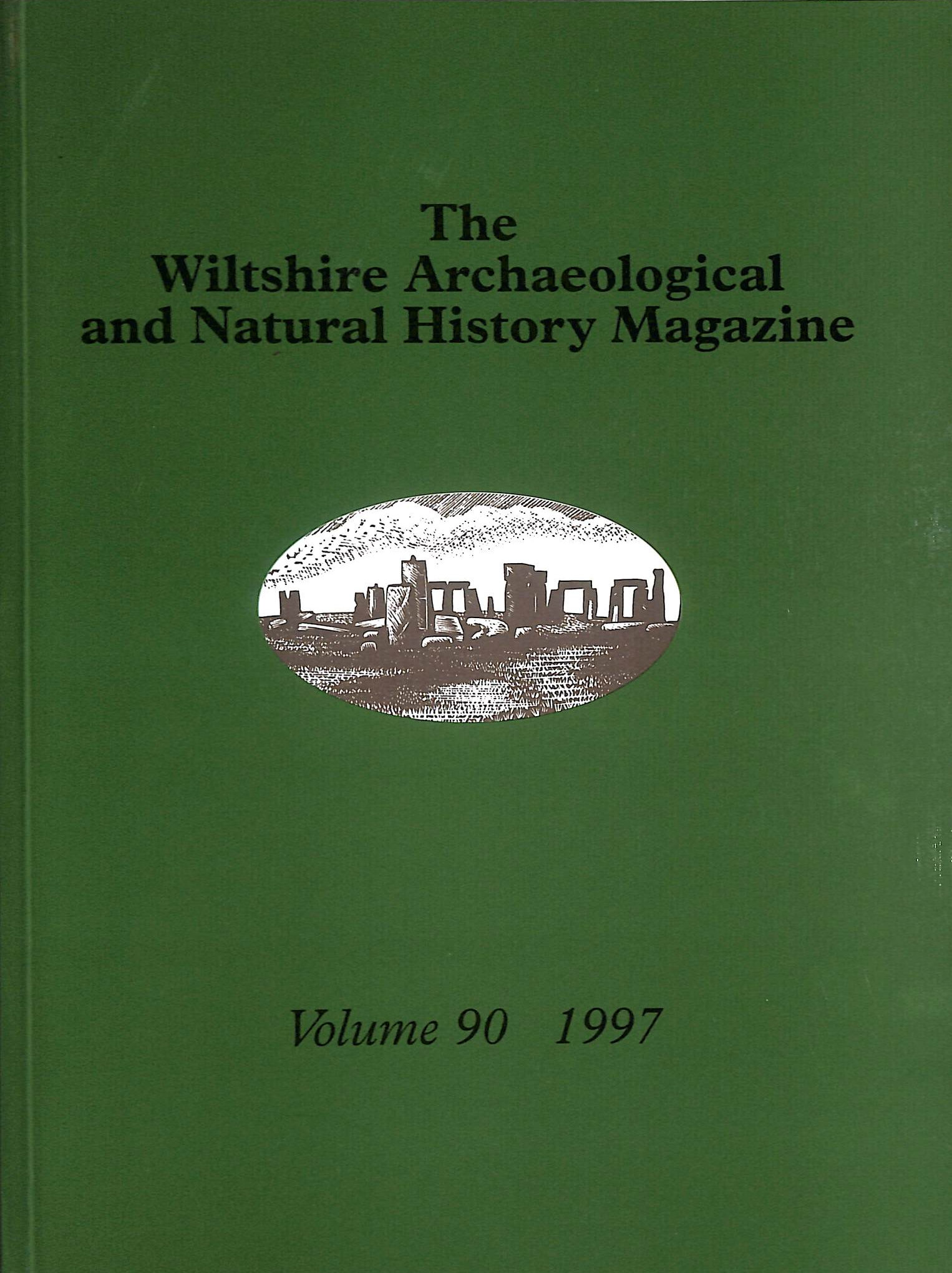 Image for The Wiltshire Archaeological and Natural History Magazine Volume 90 1997 The Wiltshire Archaeological and Natural History Magazine Volume 90 1997