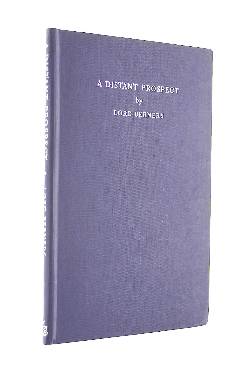 A Distant Prospect. Further autobiography